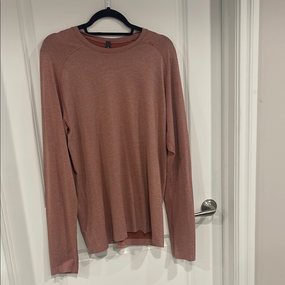 lululemon athletica Brown Long Sleeve Tee